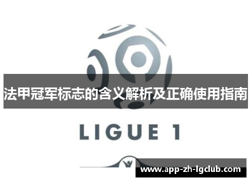 法甲冠军标志的含义解析及正确使用指南